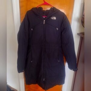 The North Face down winter jacket, size large